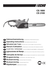 Echo CS 1800 Instrucciones De Manejo