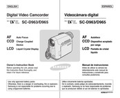 Samsung SC-D965 Manual De Instrucciones