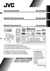 JVC KD-ADV8490 Manual De Instrucciones