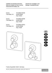 Franke 7612982216039 Instrucciones De Montaje