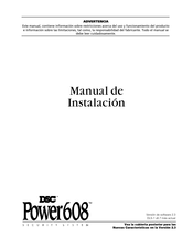 DSC Power 608 Manual De Instalación