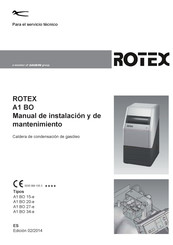 Rotex A1 BO 34-e Manual De Instalación Y De Mantenimiento