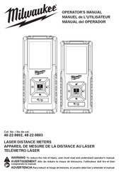 Milwaukee 48-22-9802 Manual Del Operador