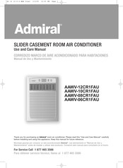 Admiral AAWV-10CR1FAU Manual De Uso Y Mantenimiento