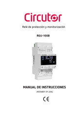 Circutor RGU-100B Manual De Instrucciones