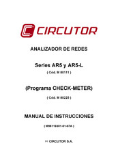 Circutor AR5-CM Manual De Instrucciones