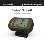 Garmin foretrex 301 Guia De Inicio Rapido