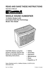 Sears Kenmore 758.154200 Manual Del Usuario