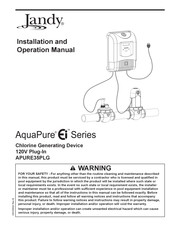 Jandy AquaPure Ei Serie Manual De Instalación Y Operación