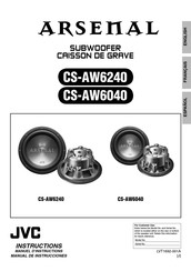 JVC ARSENAL CS-AW6240 Manual De Instrucciones