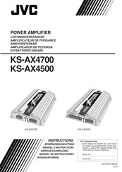 JVC KS-AX4700 Manual De Instrucciones