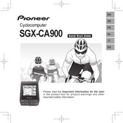 Pioneer SGX-CA900 Guía Rápida De Inicio