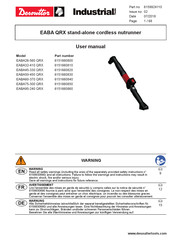 Desoutter EABA QRX Serie Manual Del Usuario