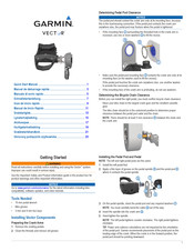 Garmin Vector Guia De Inicio Rapido