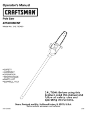 Sears Craftsman 316.792460 Manual De Uso