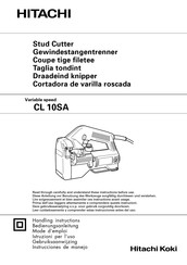 Hitachi Koki CL 10SA Instrucciones De Manejo