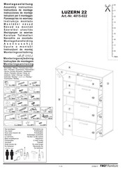 FMD Furniture 4015-022 Instrucciones De Montaje