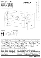 FMD Furniture 520-001 Instrucciones De Montaje