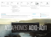 LifeProof AQUAPHONICS AQ10 Manual De Usuario