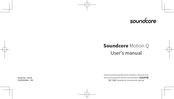 Soundcore Motion Q Manual Del Propietário
