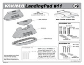 Yakima LANDING PAD 11 Manual De Instrucciones