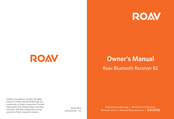 Roav R6112 Manual Del Propietário