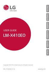 LG LM-X410EO Guia Del Usuario