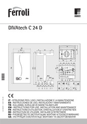 Ferroli DIVAtech C 24 D Instrucciones De Uso