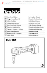 Makita DJN161 Manual De Instrucciones