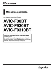Pioneer AVIC-F9310BT Manual De Operación