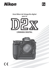 Nikon D2x Guía De Usuario