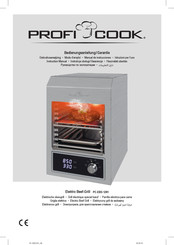 Profi Cook PC-EBG 1201 Manual De Instrucciones