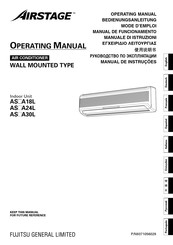 AIRSTAGE AS-A18L Manual De Funcionamiento