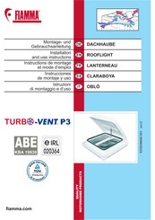 Fiamma TURBO-VENT P3 Instrucciones De Montaje
