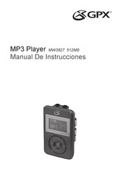 GPX MW3827 Manual De Instrucciones