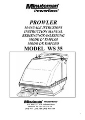 Minuteman WS 35 Manual De Instrucciones