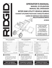 RIDGID AC9946 Manual Del Operador