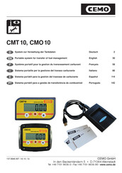 CEMO CMO10 Manual De Operación Y Mantenimiento