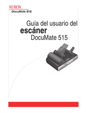 Xerox DocuMate 515 Guia Del Usuario