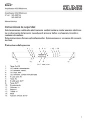 Jung MR-AMP4.8 Instrucciones De Seguridad