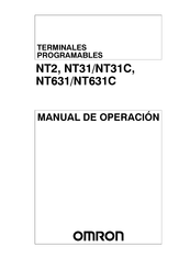 Omron NT631 Manual De Operación