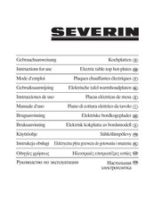 SEVERIN KP1092 Instrucciones De Uso