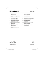 EINHELL TC-TS 200 Manual De Instrucciones