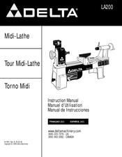 Delta LA200 Manual De Instrucciones