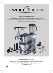 Profi Cook PC-KM 1004 Instrucciones De Servicio