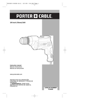 Porter Cable PC600D Manual De Instrucciones