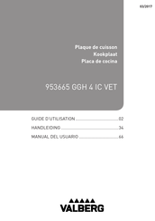 Valberg 953665 GGH 4 IC VET Manual Del Usuario