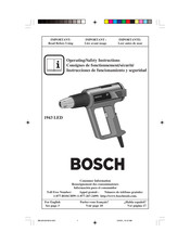 Bosch 1943 LED Instrucciones De Funcionamiento Y Seguridad