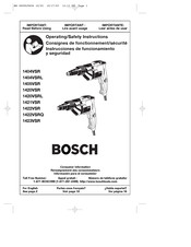Bosch 1404VSRL Instrucciones De Funcionamiento Y Seguridad