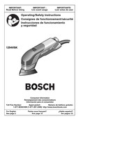 Bosch 1294VSK Instrucciones De Funcionamiento Y Seguridad